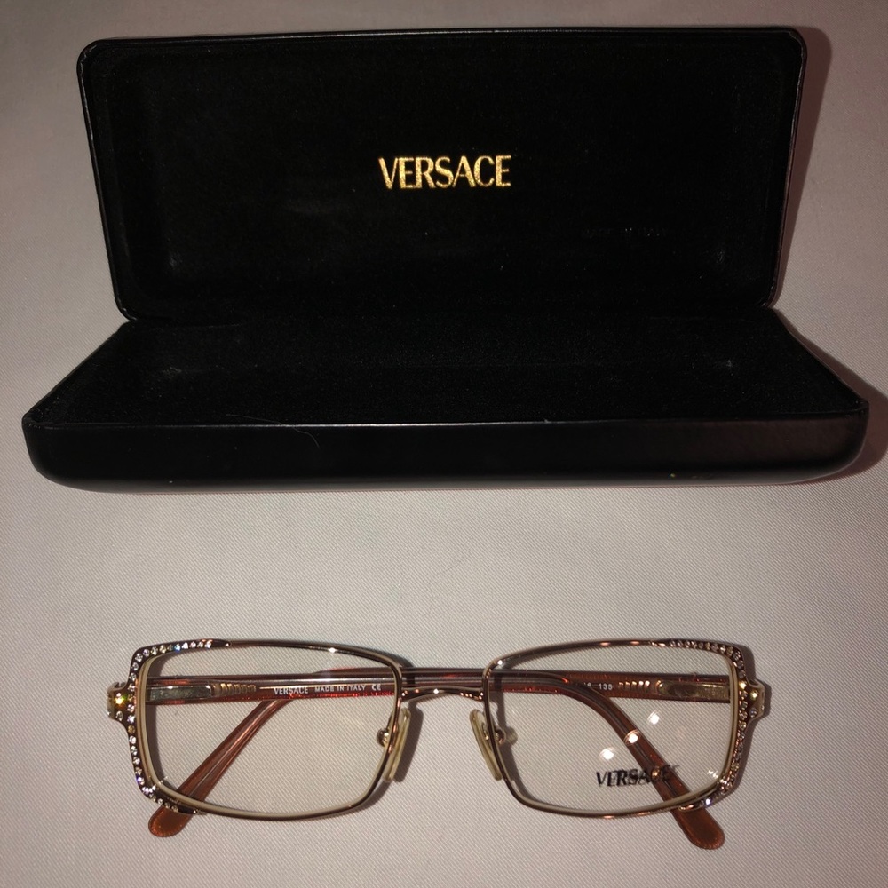 Vintage Versace Glasses (NEW) Gold/Tortoise Shell